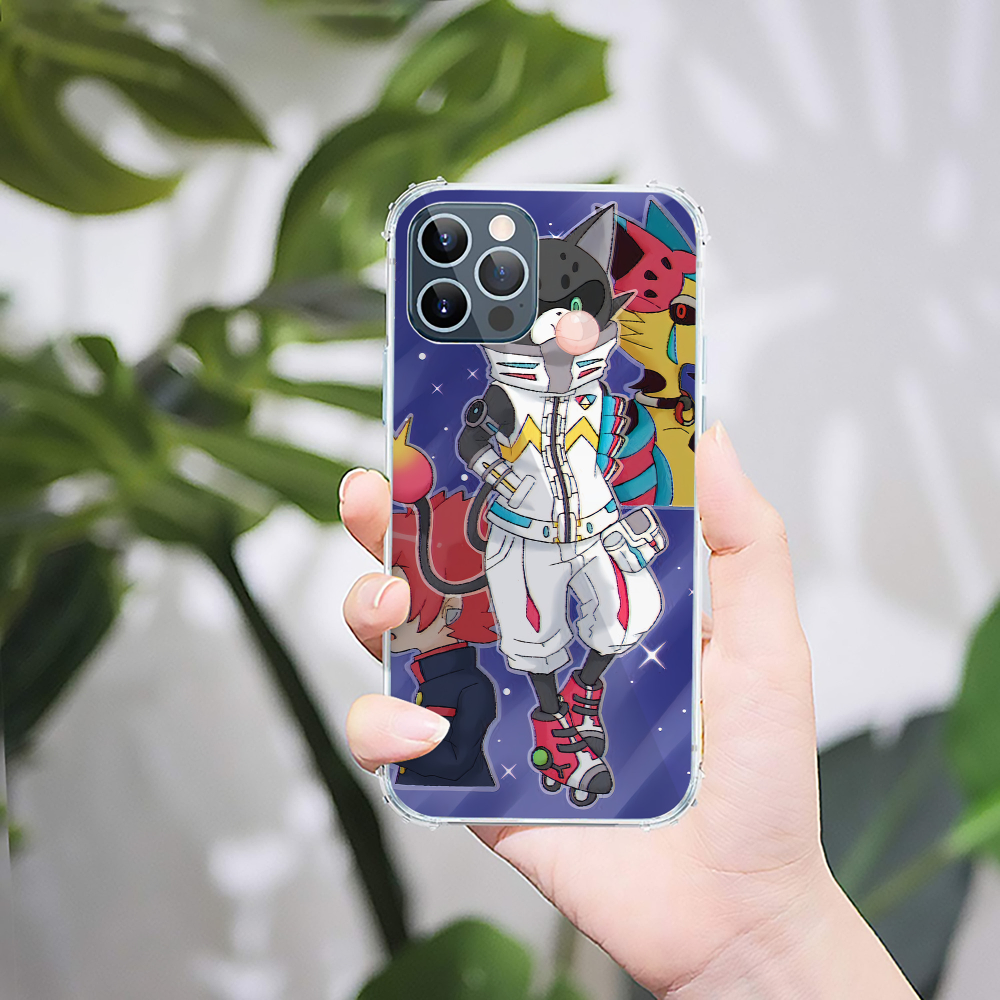 （画像用） 妖怪ウォッチ Yo-kai Watch 【iPhone 12シリーズ対応】透明スマホケース（クリアソフトケース）